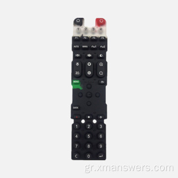 Πλαστικό πληκτρολόγιο από καουτσούκ σιλικόνης με κουμπιά καλουπιού έγχυσης
